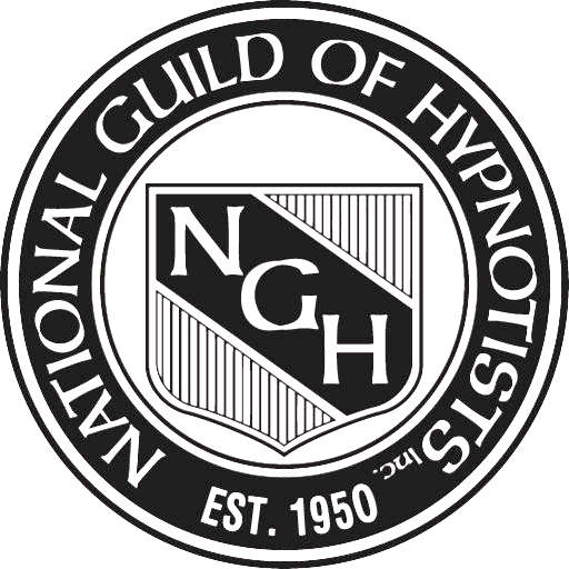 NGH logo. Største sammenslutning af hypnotisører